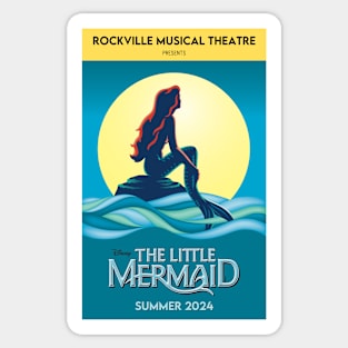 RMTs The Little Mermaid Playbill Sticker